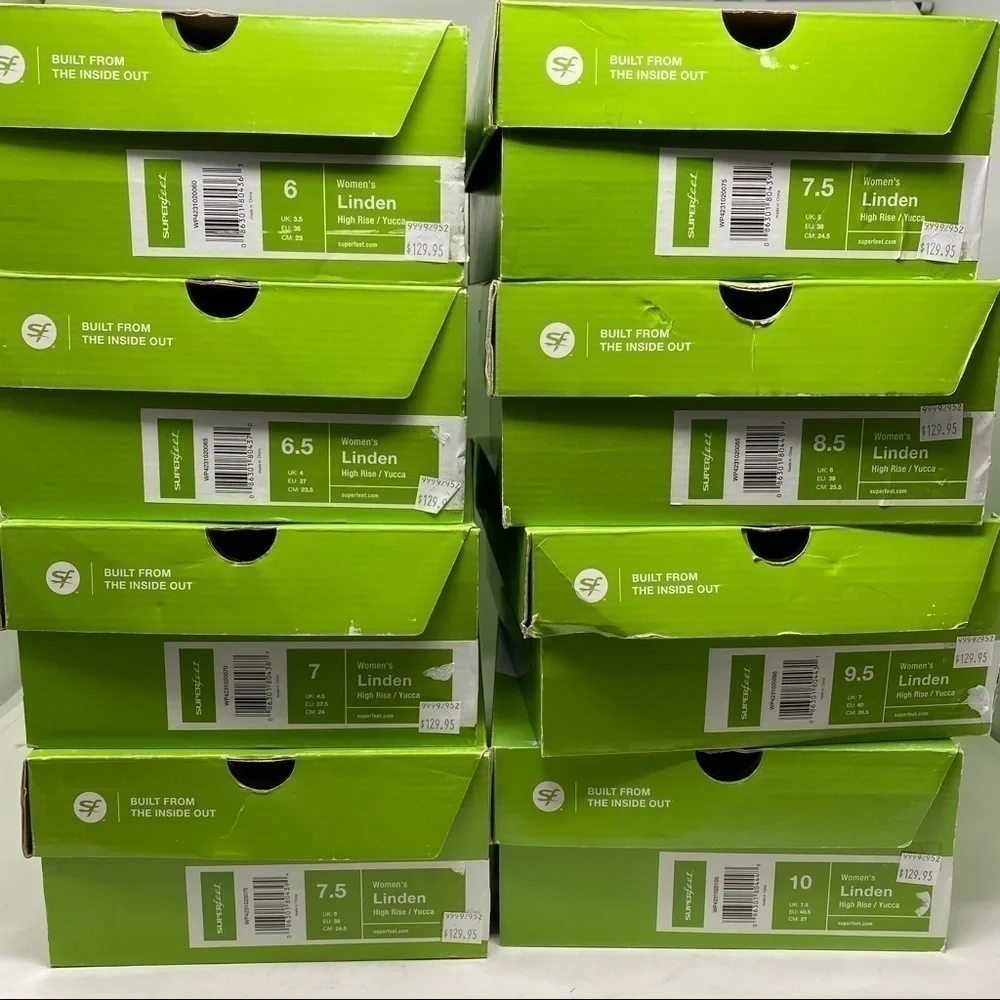 SuperFeet Linden Breathable Sneakers High Rise Yucca
